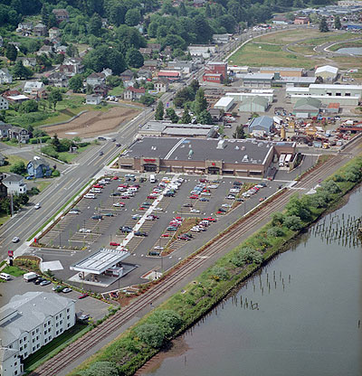 Columbia River aerial photography by Jim Stoffer Photography