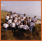 Professional family portrait at Cannon Beach, Oregon, USA