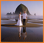 Cannon Beach Oregon  wedding photography by Jim Stoffer